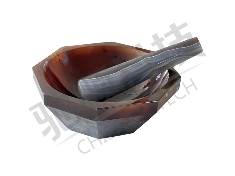 Agate mortar